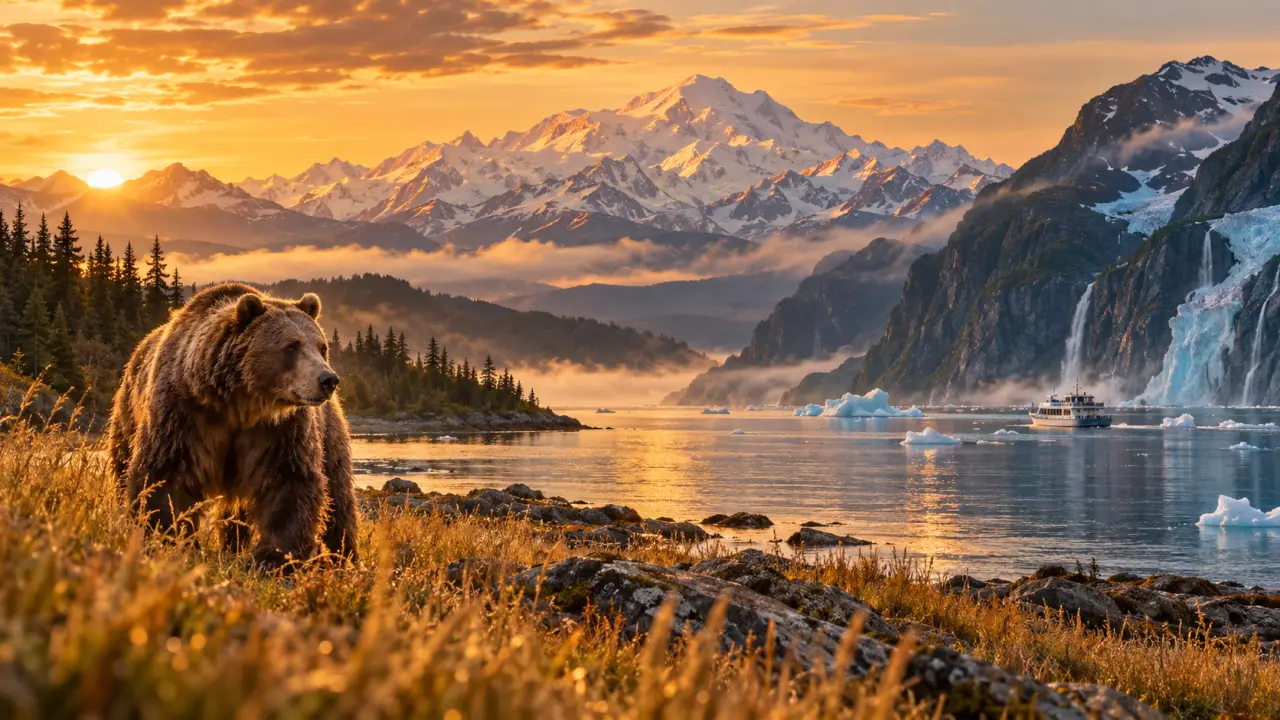 14 jours en Alaska : l’itinéraire entre Denali, les fjords de Kenai et les ours bruns